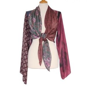 H&M Madison Martin Margiela Silk Top